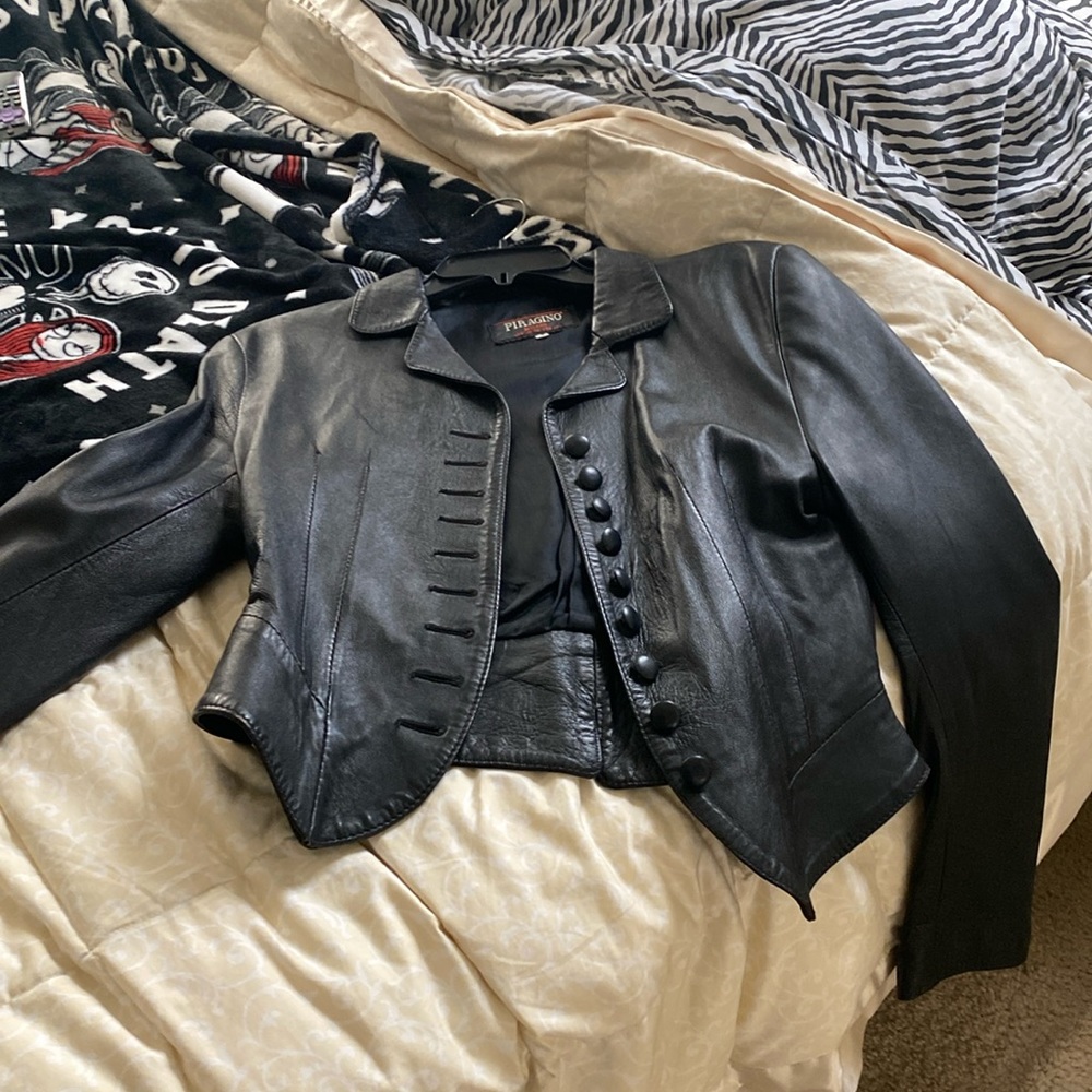 Piragino Leather Jacket